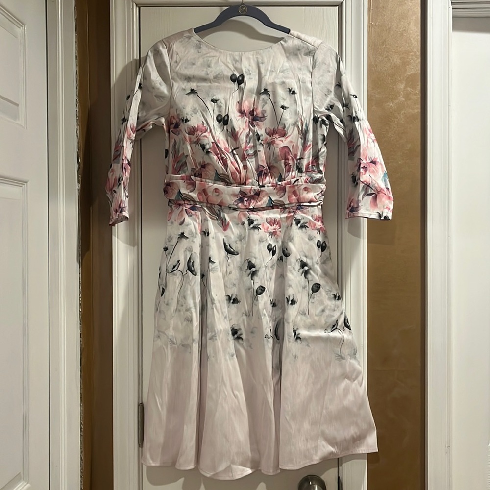 Light pink floral dress